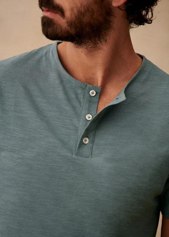 Weatherproof Vintage Men Henley T-Shirt RIVER