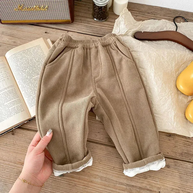 Winter Warm Kids Pants