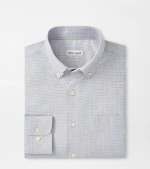Winthrop Crown Lite Cotton Stretch Sport Shirt in Cottage Blue