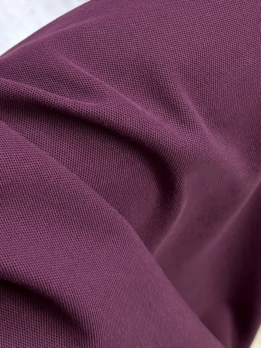 Women Summer Casual Pure Color V-Neck Cotton Dress