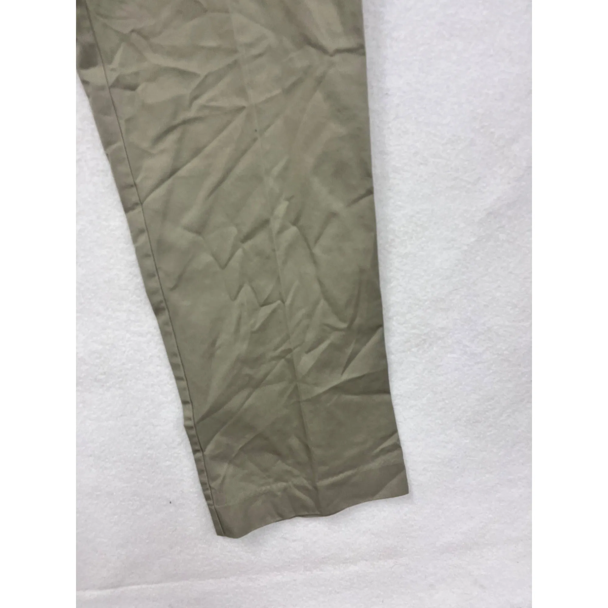 Womens Lands End Khaki Pants 20Tall #8153