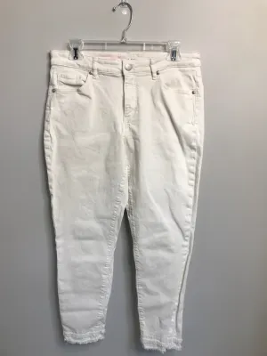 Womens Size 10 Misses White Loft Jeans