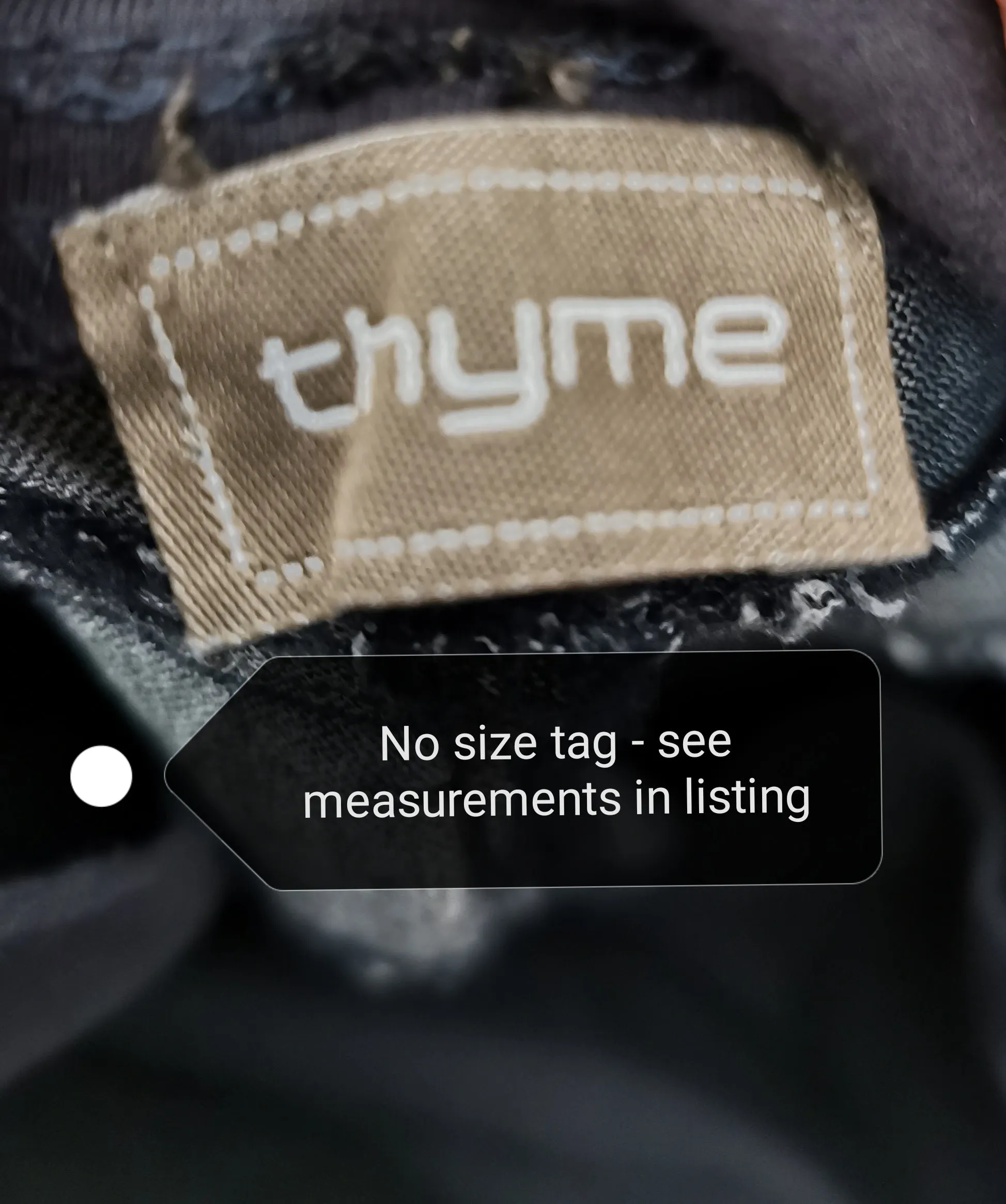 WOMENS SIZE LARGE / XL - THYME MATERNITY, Full-belly Panel, Black Jeans EUC B5