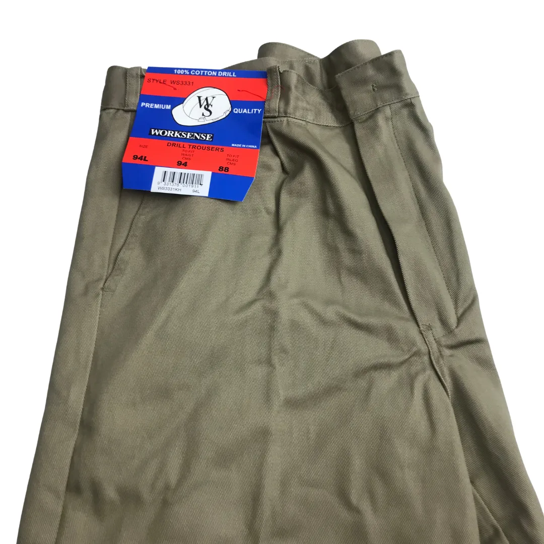 WORKSENSE Mens Drill Trouser