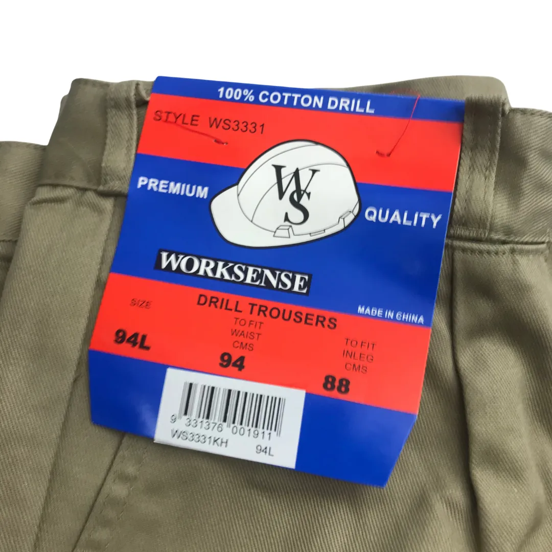 WORKSENSE Mens Drill Trouser
