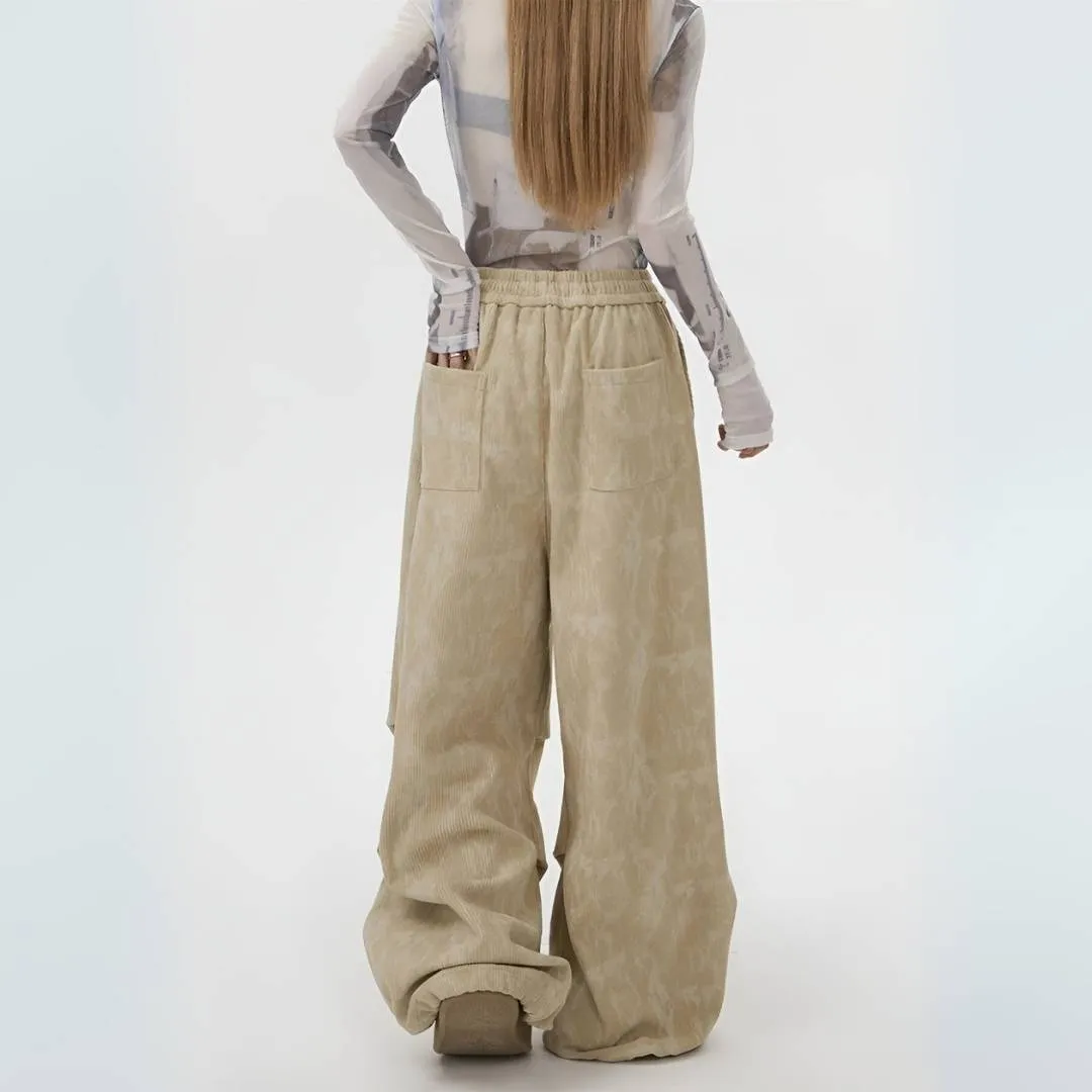 Wren™ | Abstrack Lining Oversized Pants