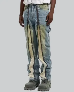 Y2K-Jeans mit Reißverschluss