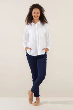 Yarra Taril Relaxed Linen Shirt Yt23s4830