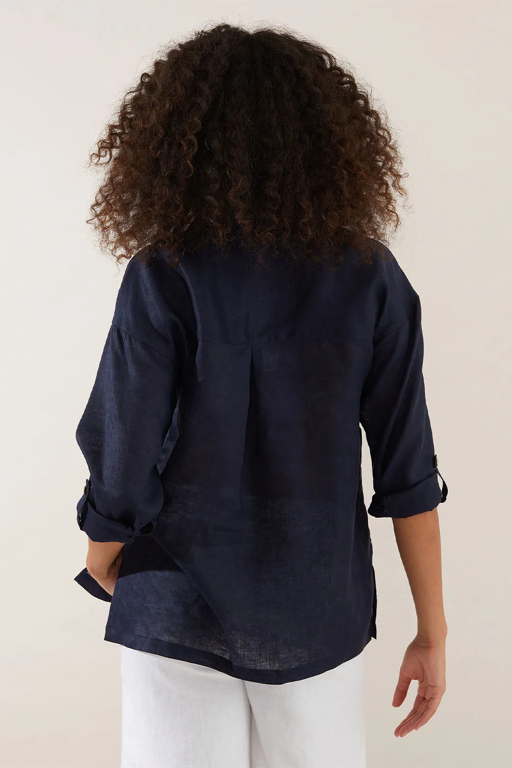 Yarra Taril Relaxed Linen Shirt Yt23s4830