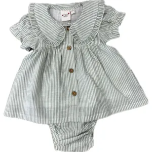 Yo Baby Jade Striped Dress