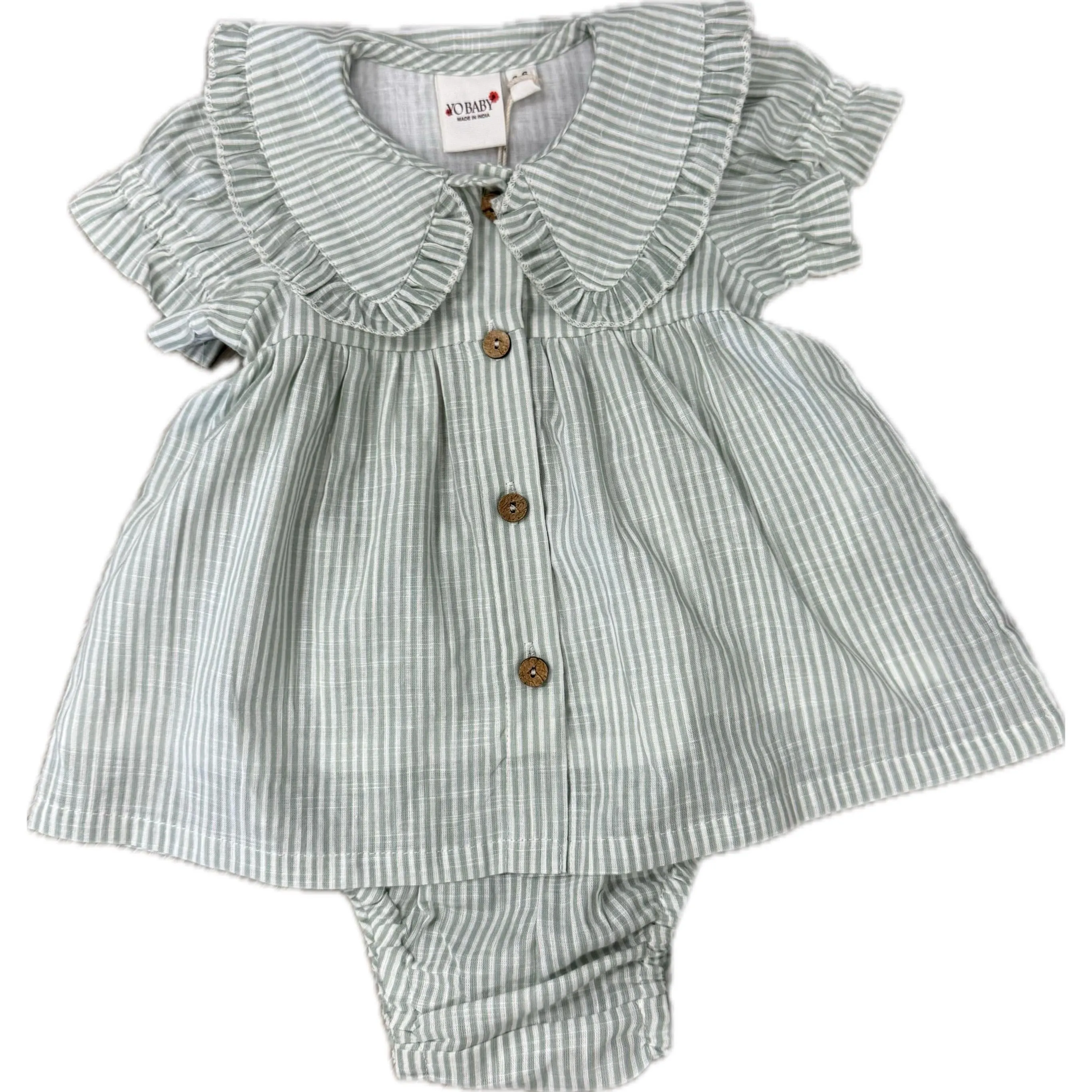 Yo Baby Jade Striped Dress